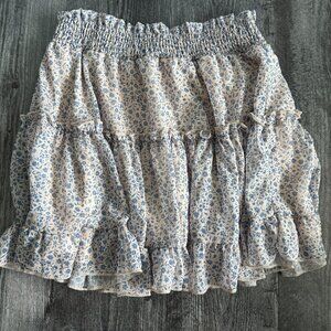 Altar’d State Prairie Floral Cottagecore Skirt Small